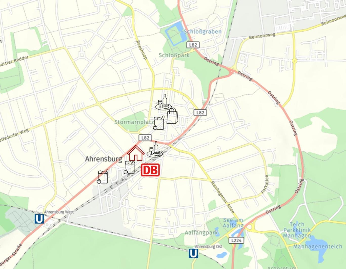 Have-A-Nice-Stay - Nahe Bahnhof - 20 Minuten Nach Hamburg - Trotzdem Ruhig Gelegen - 6 Minuten Zu Fuss Ins Zentrum Ahrensburg - Modern Eingerichtet ภายนอก รูปภาพ